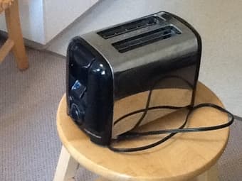 2 slice bread toaster, $10 1