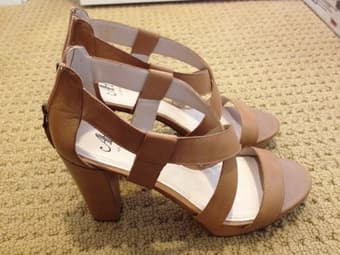 All Hail High Heeled Sandals, Size 39, Never Worn --- $50 1