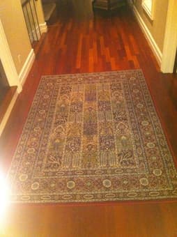 IKEA rug in perfect condition: 3'7'' x 5'7'' - $25 1