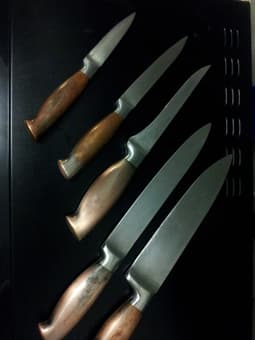 Stainless Steel Kitchen Knives Block Set 3