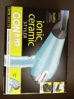 Never-used Conair ionic hair dryer $20 1