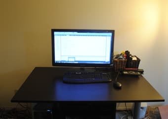 Large IKEA desk Galant 47" x 32"- $110 1