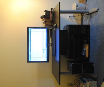 Large IKEA desk Galant 47" x 32"- $110 2