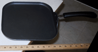 Large square griddle - $5 1