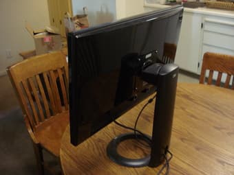 Asus VE248H 24" Monitor + Rotatable Stand (Like-New) 2