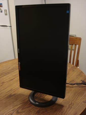 Asus VE248H 24" Monitor + Rotatable Stand (Like-New) 3