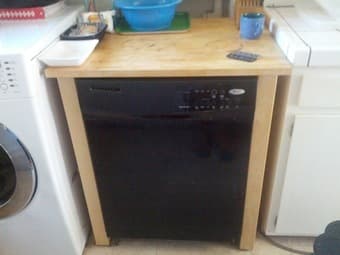 Perfect Dishwasher Setup for EV $175 (Dishwasher + Cabinet + hookup) 1