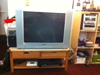 TV and DVD player and Speaker System 1