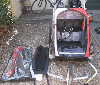 Cougar Chariot Two Bike Trailer 1