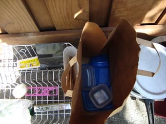 Free car seats, light fixtures, dish rack, tupperware, etc. 3