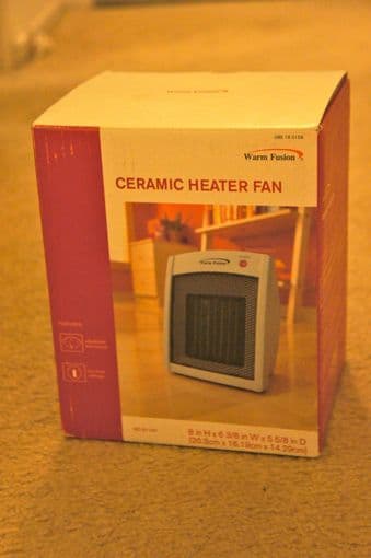 Ceramic heater fan - $12 1
