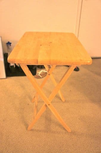 Foldable Tables - $5 each 1