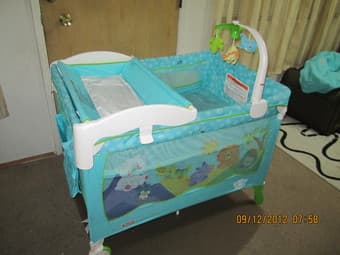 Reduced price, Bassinet and Crib-$40 each 1