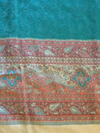 Handmade Pashmina Woolen Shawl - $25 - Full Size (78inch by 25 inch) 2
