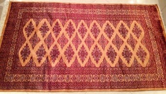 Indian handmade oriental rug 3 ft x 5.5 ft, $189 1