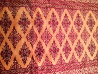 Indian handmade oriental rug 3 ft x 5.5 ft, $189 2