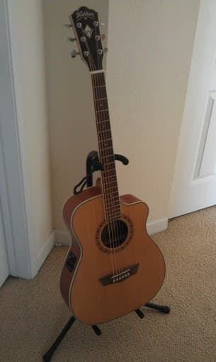Acoustic-electric guitar. $250 1