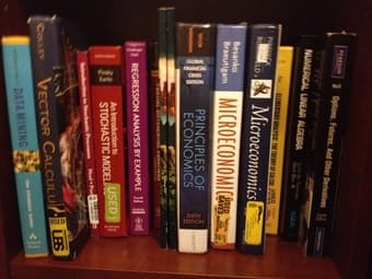 books for math, cs, econ subjects 1