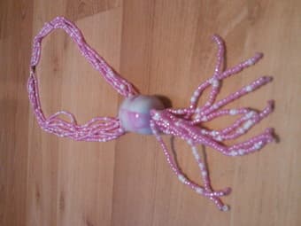 Handmade -100% African Necklace-OFFER $35. 10% discount by 11:59pm 1