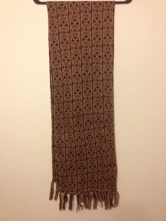Trendy and warm woolen men's scarf - $15 1