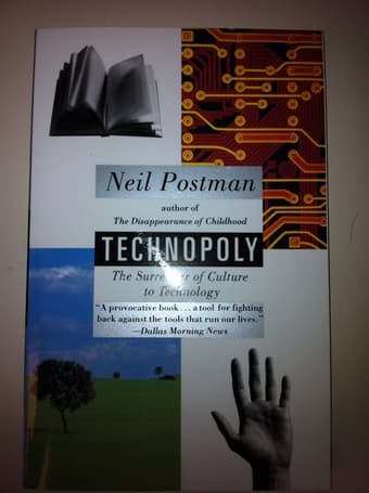 Technopoly by Neil Postman (paperback) 1