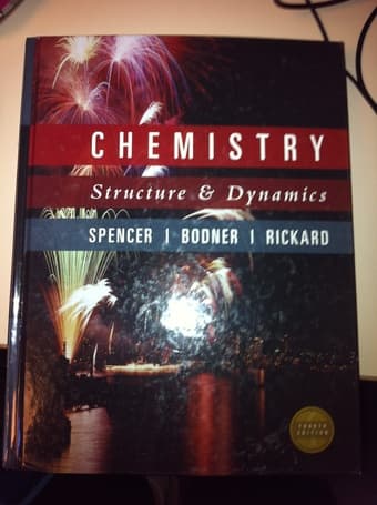 Chemistry Structure and Dynamics Spencer Bodner Rickard 1
