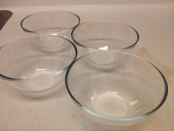 small glass bowl 1
