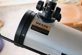 Meade telescope, Reflector, 114mm, Equatorial mount -- $125 OBO 1
