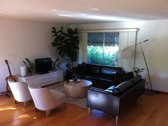 Leather couches, comfy chairs for sale! 3