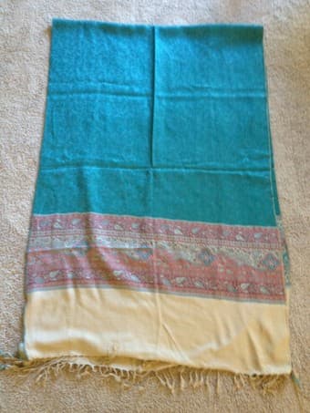 3 Handmade Pashmina Wool Shawls - $25 each - Perfect for Winter! 3