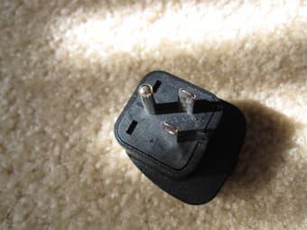 Euro to US plug converter 1