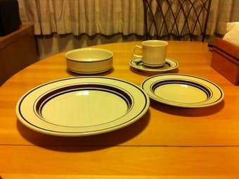 set of dishes for 8 - $50 2