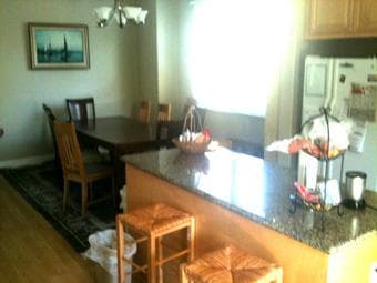 Furnished room in 4 bedroom house with great kitchen and yard! 2