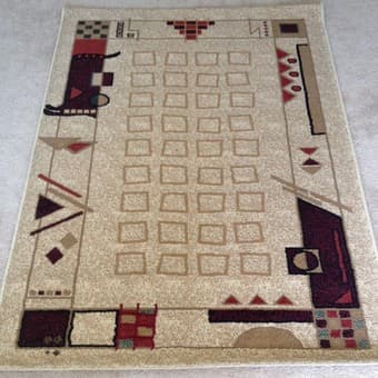 Beautiful Beige Rug - $70 (Brand New) 1