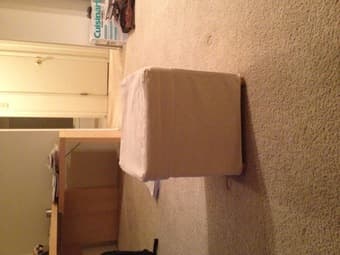 footstool, like new, $5 2
