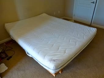 QUEEN SIZE IKEA BED with SULTAN MATTRESS - GREAT OFFER 2