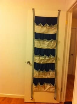 shoe hanger, closer space organizers 1
