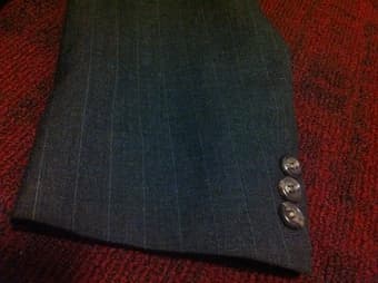 Brooks Brothers 100% Wool Gray Two-Button Blazer 39R, like new $45 3