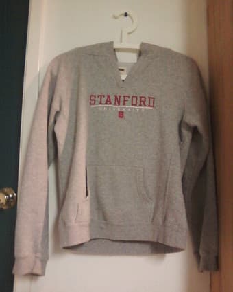 super warm women's Stanford sweatshirt, chai tea 1