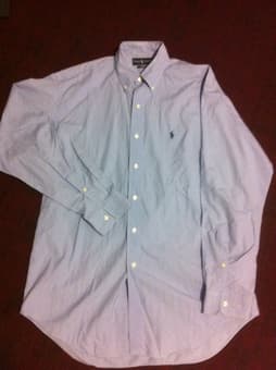 Polo ralph lauren button down shirt - $10 2