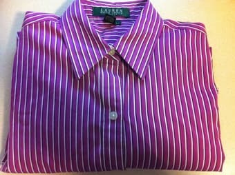 Women's Ralph Lauren dress shirt in Petite Small - $15 1