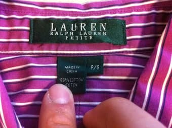 Women's Ralph Lauren dress shirt in Petite Small - $15 2