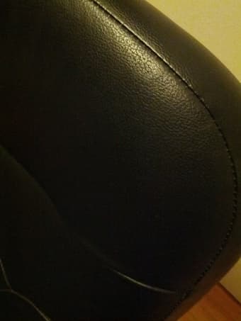 Leather desk chair $35 3