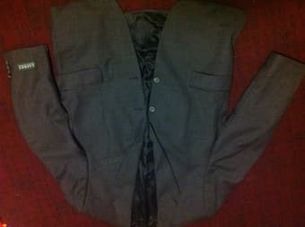 Ralph Lauren 100% Wool Gray Blazer/Sports Coat 42R - Barely worn $40 3