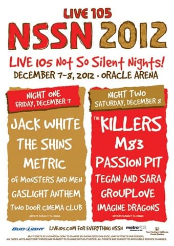 1 Floor (GA) hard ticket for Saturday's Not So Silent Night - $85 1