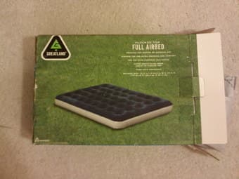 Flocked-Top Full Airbed 1