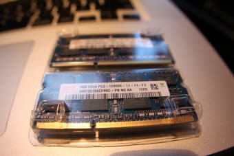 Hynix 8GB 1600MHz DDR3 SDRAM Memory- 2x4GB (from new Macbook Pro) 1