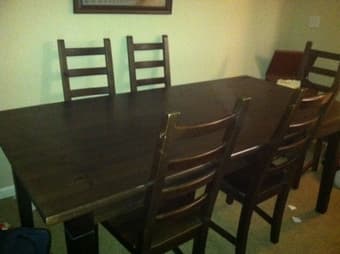 Moving sale: need to sell ASAP (couch, tables, chairs) 2