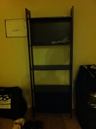 IKEA Futon(sofa bed), Bookshelf, Table 1