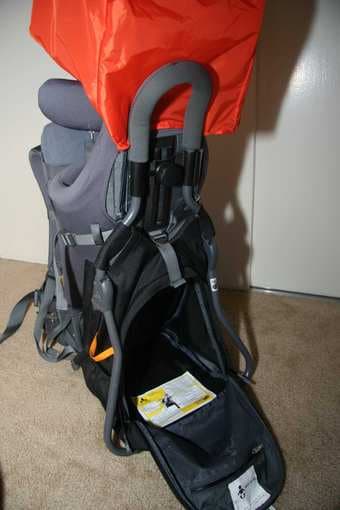 Vaude butterfly comfort Baby carrier - $180 3